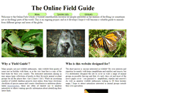 Desktop Screenshot of online-field-guide.com